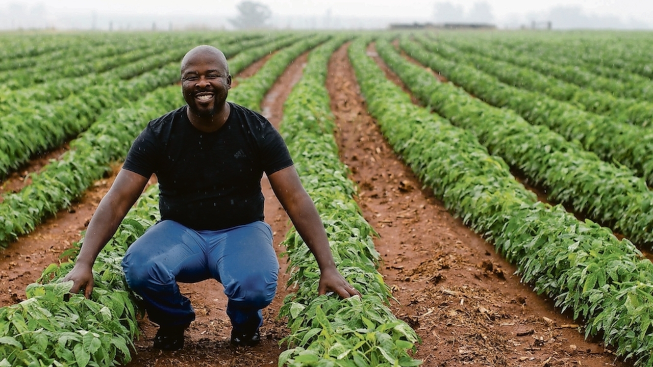 Young farmer